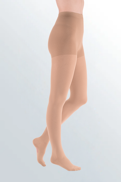 新品mediven コンプレッションストッキング ベージュ PH-mediven-cotton-AT-caramel-